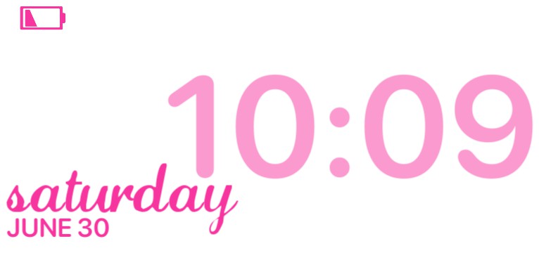 preppy aesthetic widget