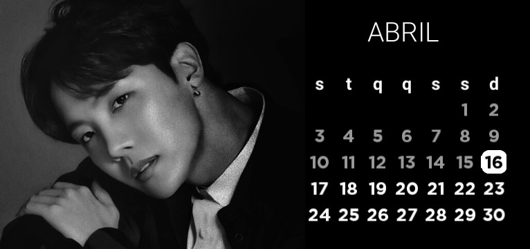 J-Hope Calendar