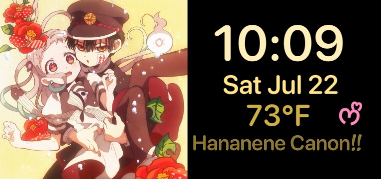 Toilet Bound Hanako-kun Widget