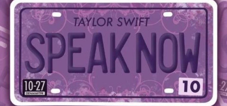 Taylor Swift- Speak Now