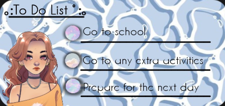 Cute To-Do List Widget