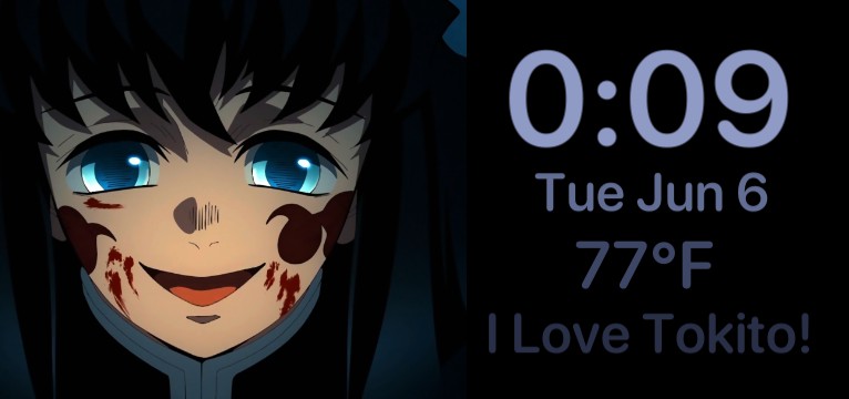 Tokito Muichiro Widget