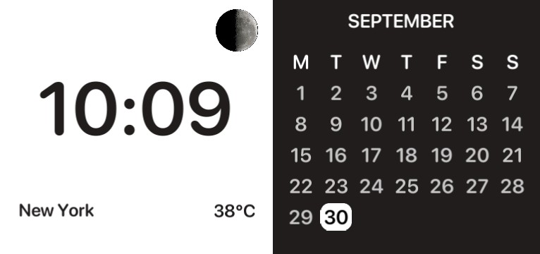 calendar & time 