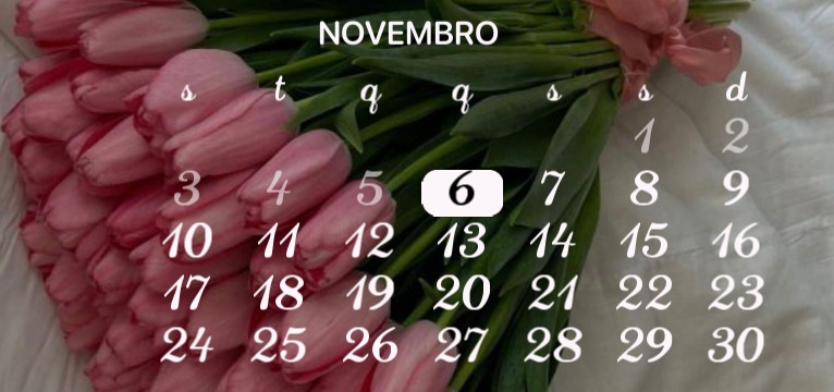 calendrio flores