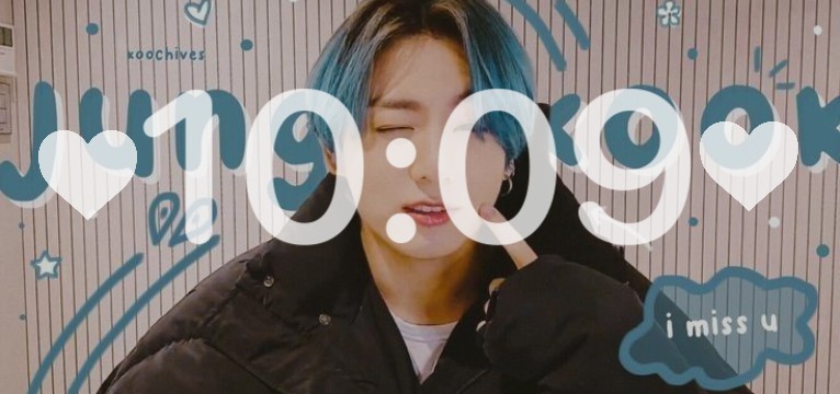 Jungkook clock 