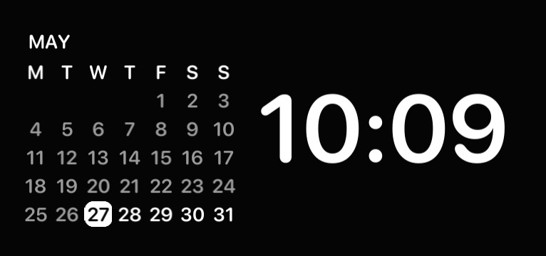 Clock & Calendar