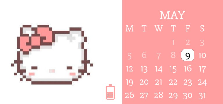 cute pink hello kitty 