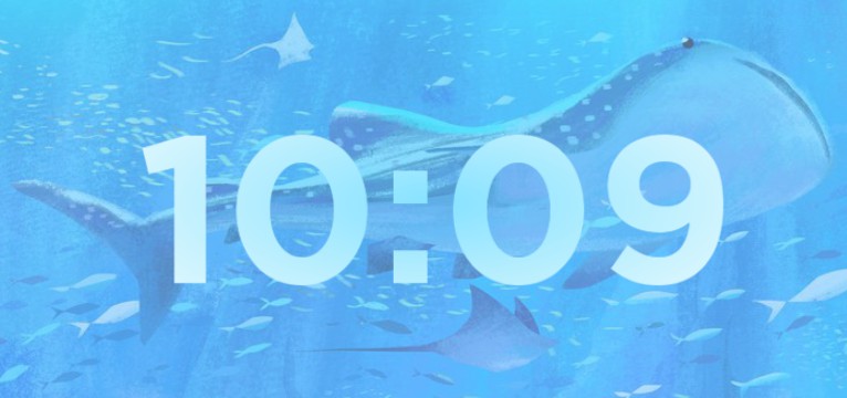 Vacuum Shark Clock Widget