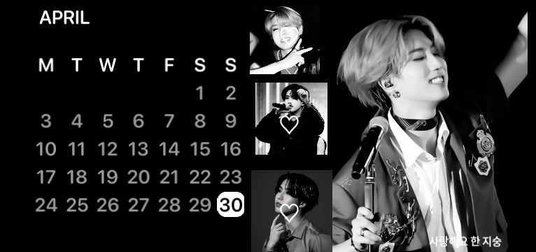calendar han jisung