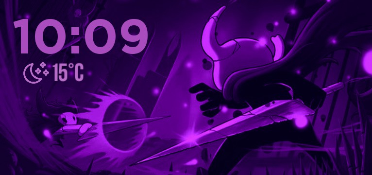 Purple Hollow Knight Header