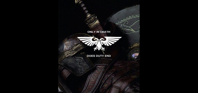 only in death does my duty end