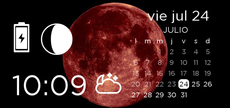 Red moon