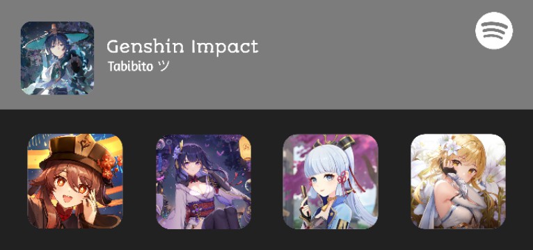Genshin Impact Spotify 