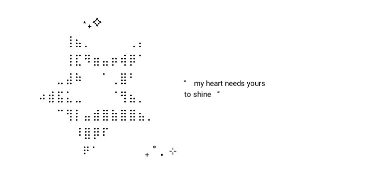 matching ASCII art