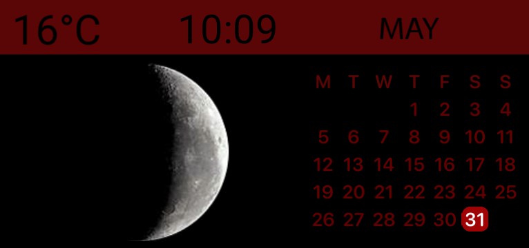 Dark red crimson red