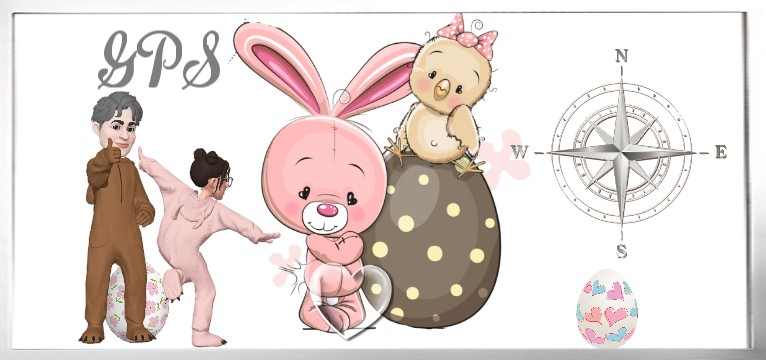 happy easter AR Emoji GPS