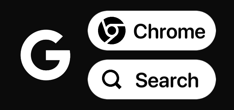 Google search white x black