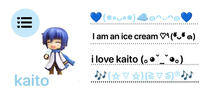 blue kaito 