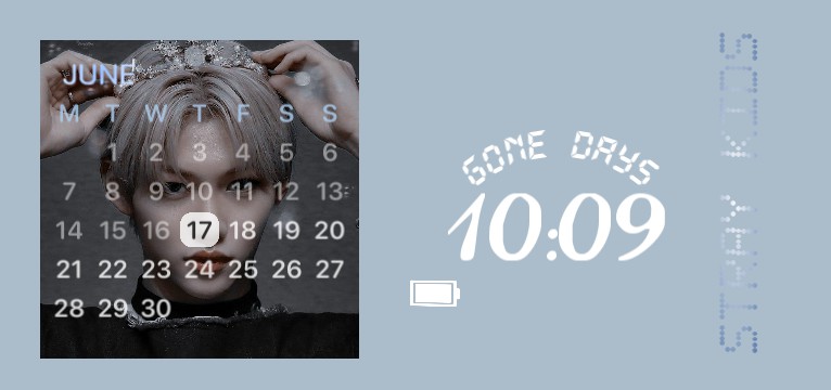 felix skz greyish blue aesthetic 