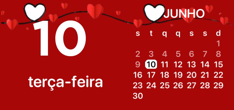 Namorados Calendario 
