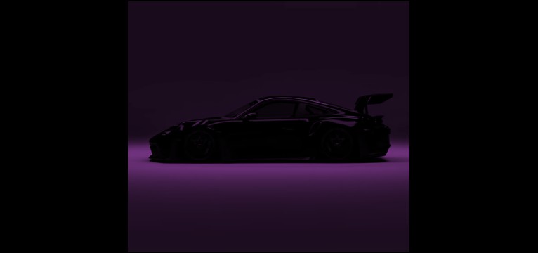 black Porsche 911 gt3 rs