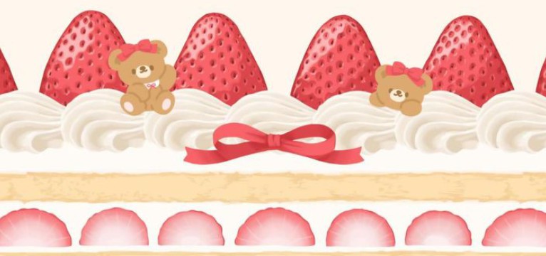 Strawberry cake