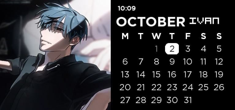 Ivan alien stage calendar 