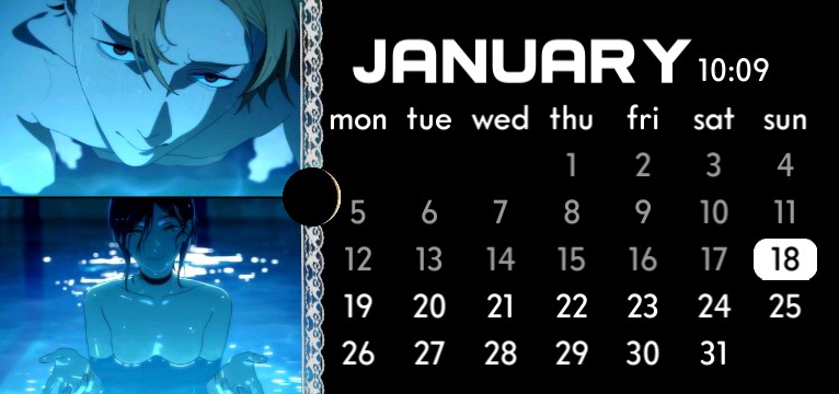 chainsaw man calendar