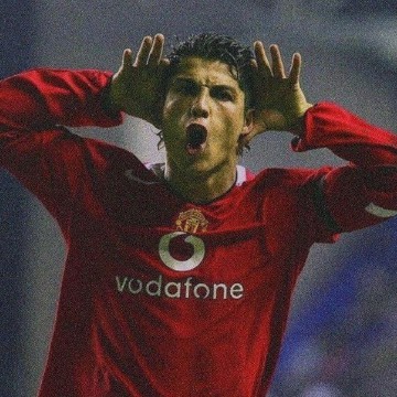 Diabo vermelho Cristiano Ronaldo