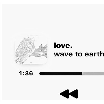 love. by wave to earth