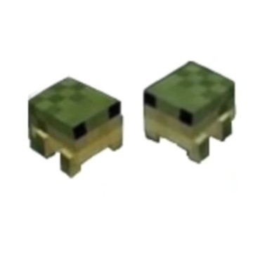 Minecraft frogs
