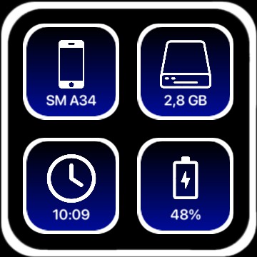 Phone Information DARK BLUE