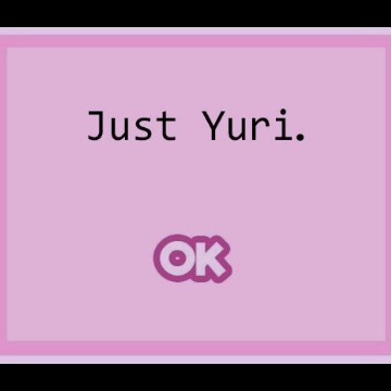 just yuri