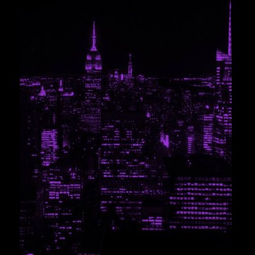city dark violet