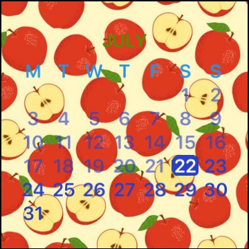 Apple Calendar Welcome Home