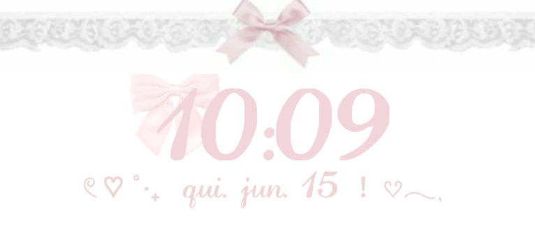 coquette pink calendar 