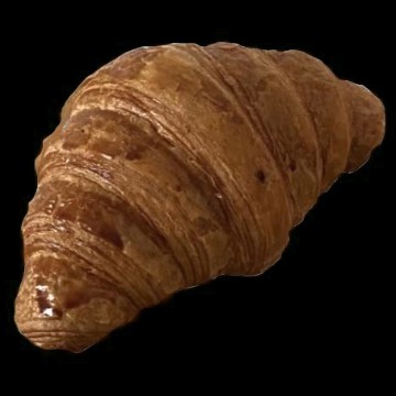 transparent croissant