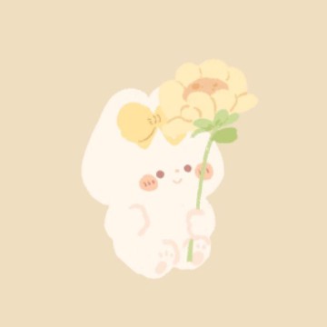 bunny flower