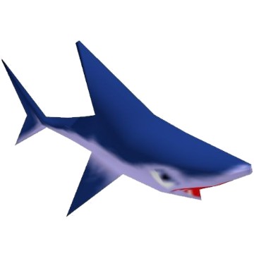 Dark blue shark