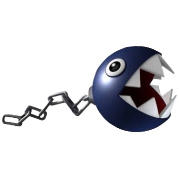 CHOMP Mario 64 Chain chomp - widgetopia homescreen widgets for