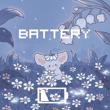 battery orange and blue