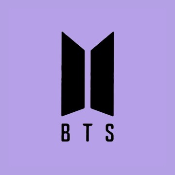 BTS Widget Logo purple