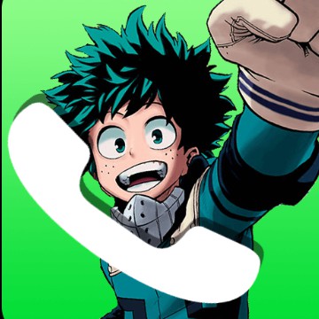 My Hero Academia Deku Izuku phone