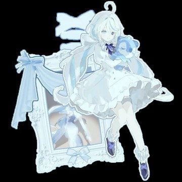 furina transparent