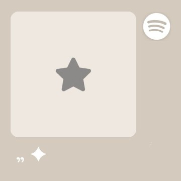 spotify star widget