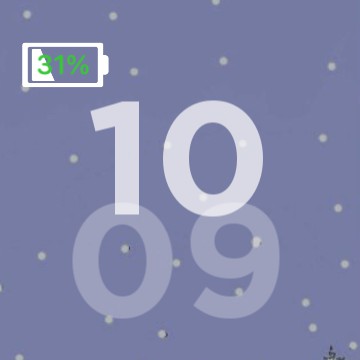 clock widget
