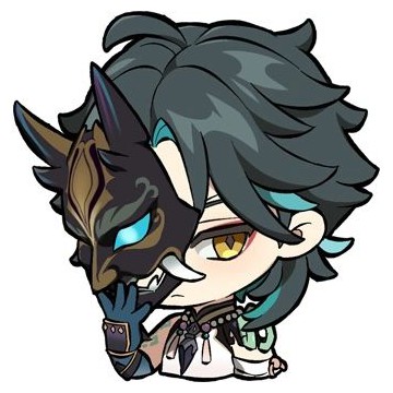 Xiao Genshin Impact Sticker