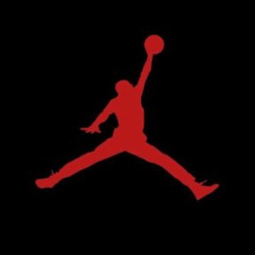 simple AIR JORDAN logo