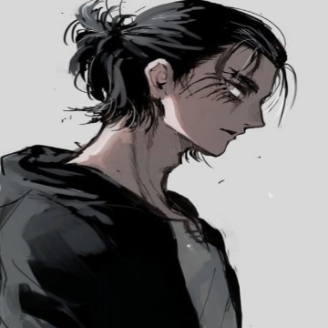 Eren Yeager from aot anime 