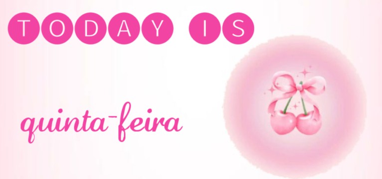  calendrio cereja rosa 